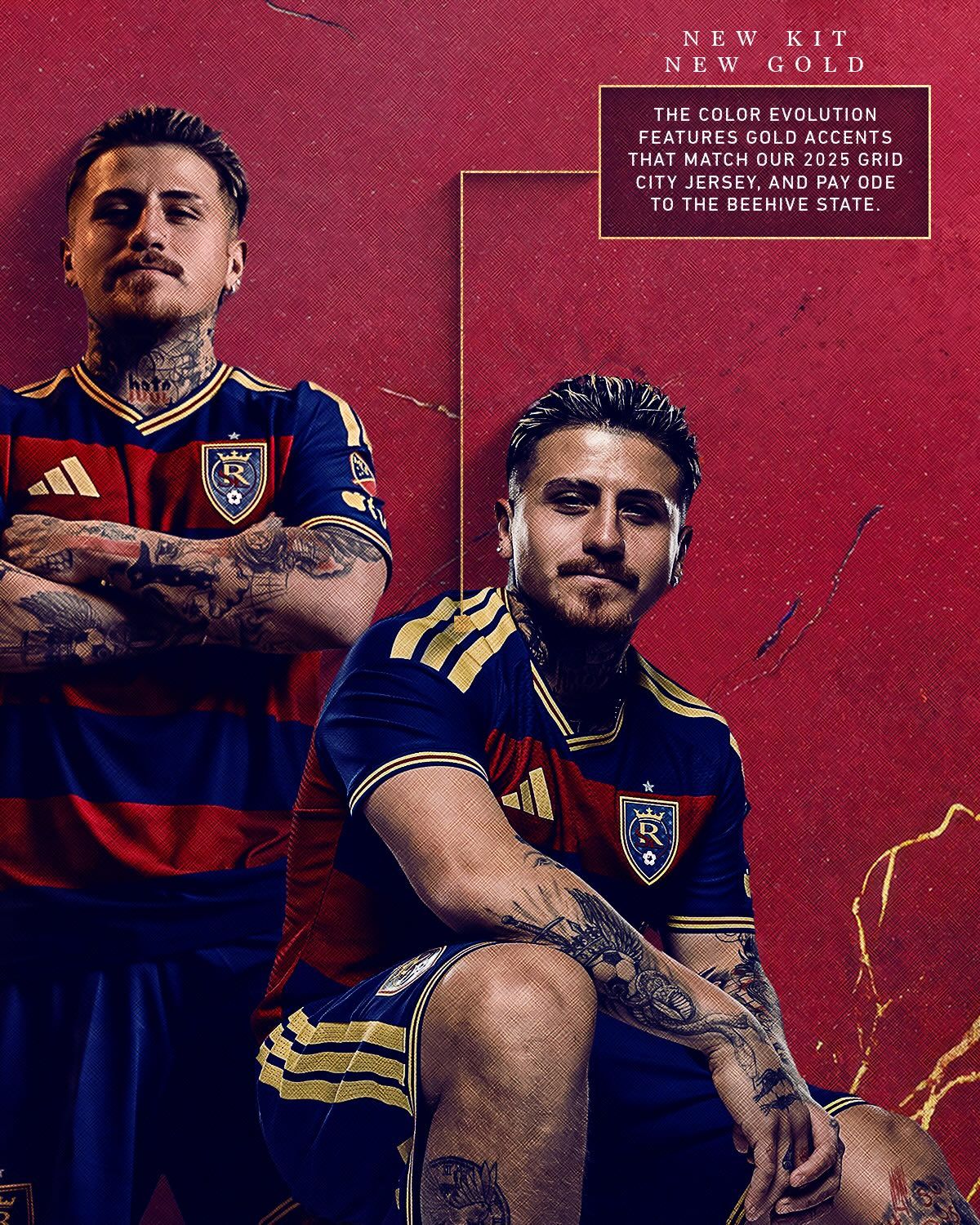 Real Salt Lake thuisshirt 2026-2027 geïnspireerd door bochtige paden