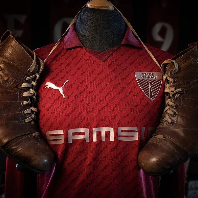 Stade Rennes Voetbalshirt 125 Jaar D