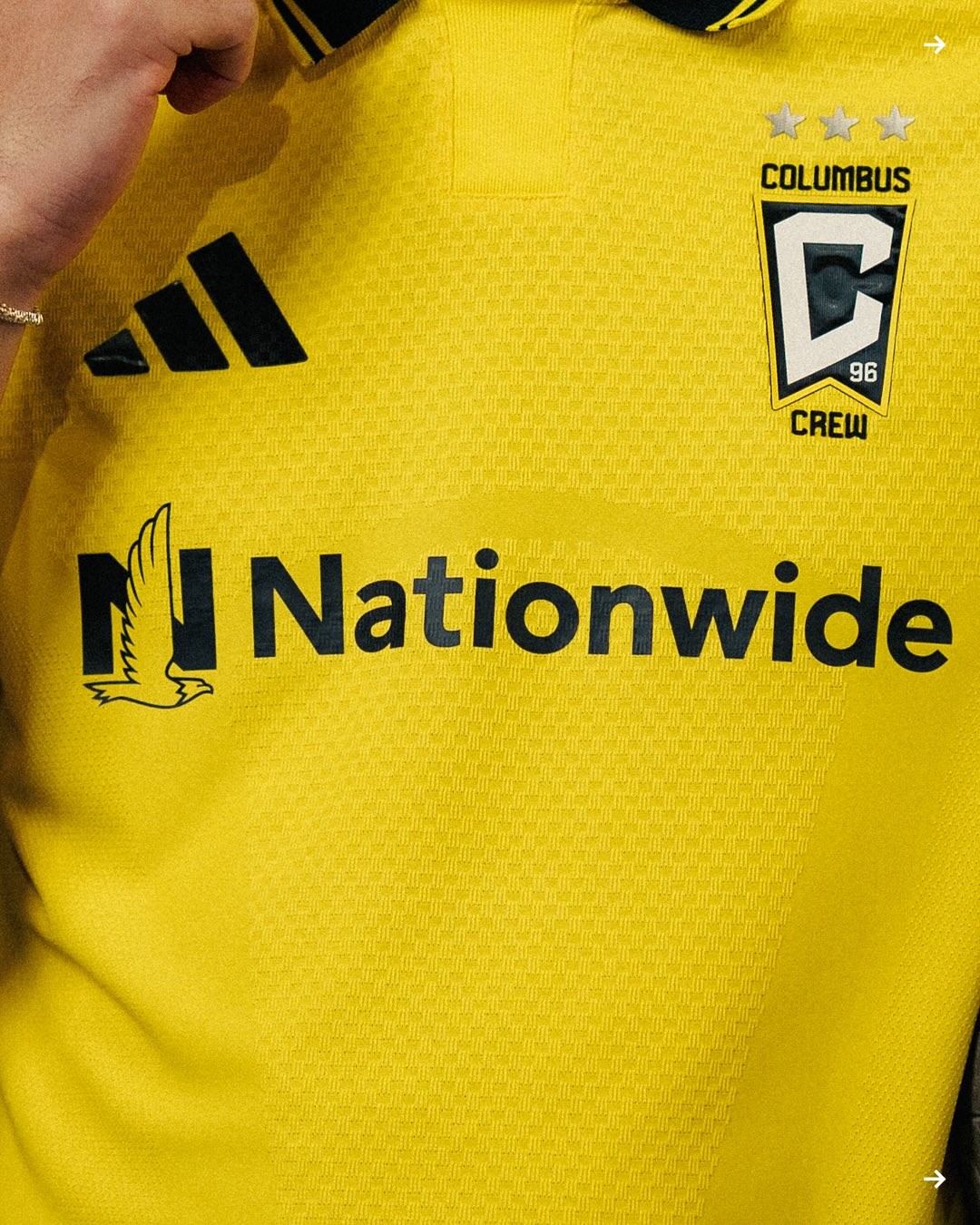 Columbus Crew thuisshirt 2026-2027 echt vakwerk!