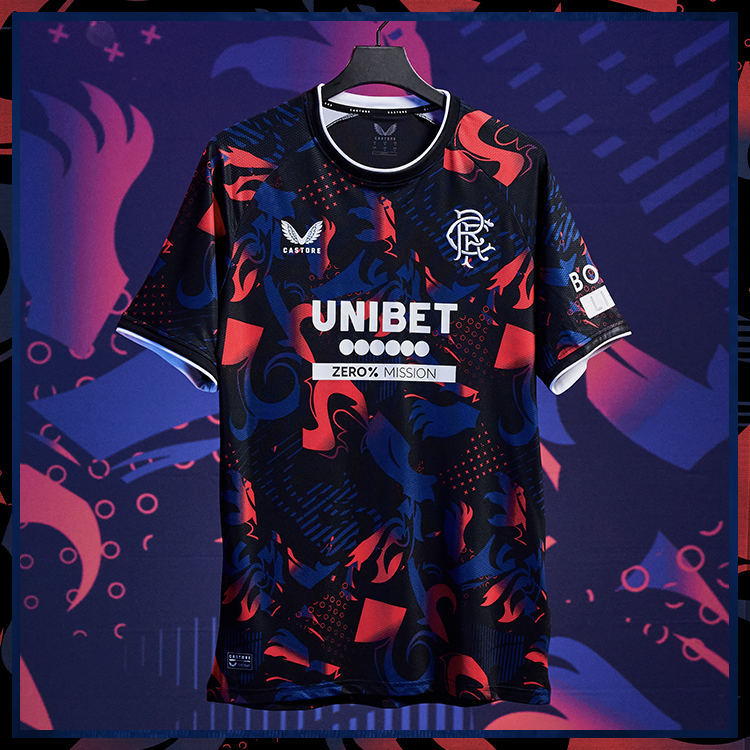 Rangers FC voetbalshirts 2024-2025 geïnspireerd door Ibrox Park