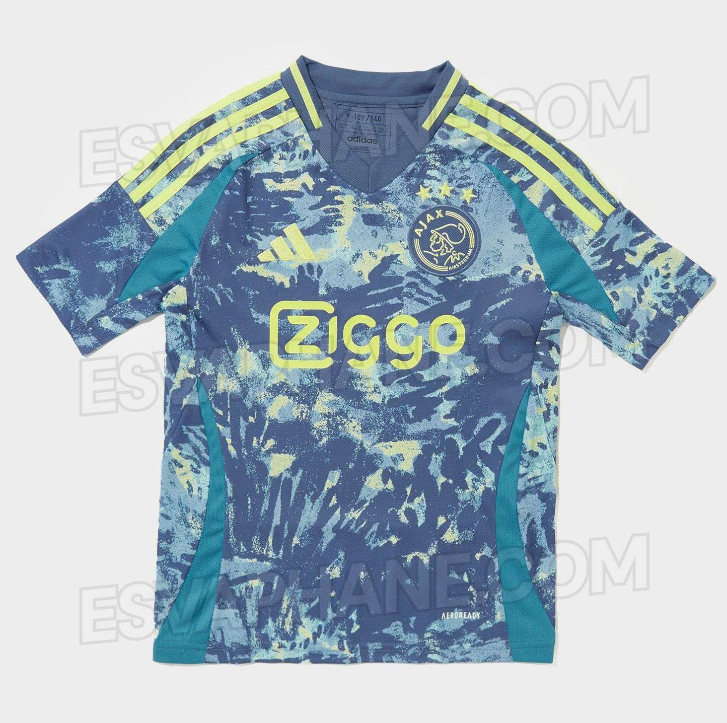 Ajax uitshirt 20242025 uitgelekt