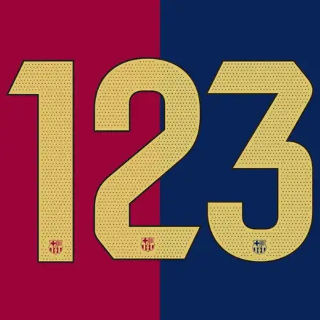 Dit is de officiële FC Barcelona bedrukking 2024-2025