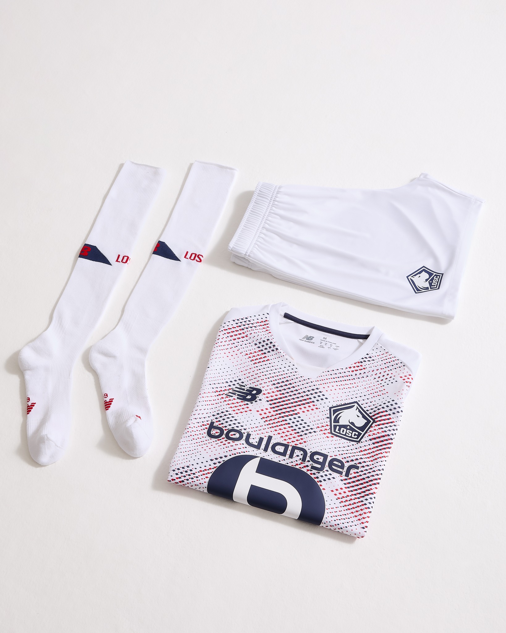LOSC Lille voetbalshirts 2024-2025 geïnspireerd door 80 jarig jubileum