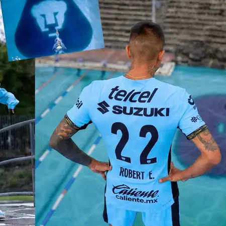 Pumas Unam 3e shirt 2024 heeft standaard Nike template