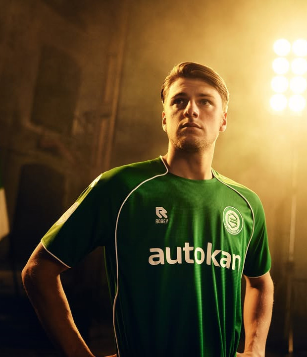 FC Groningen voetbalshirts 2025-2026 geïnspireerd door Oosterpark