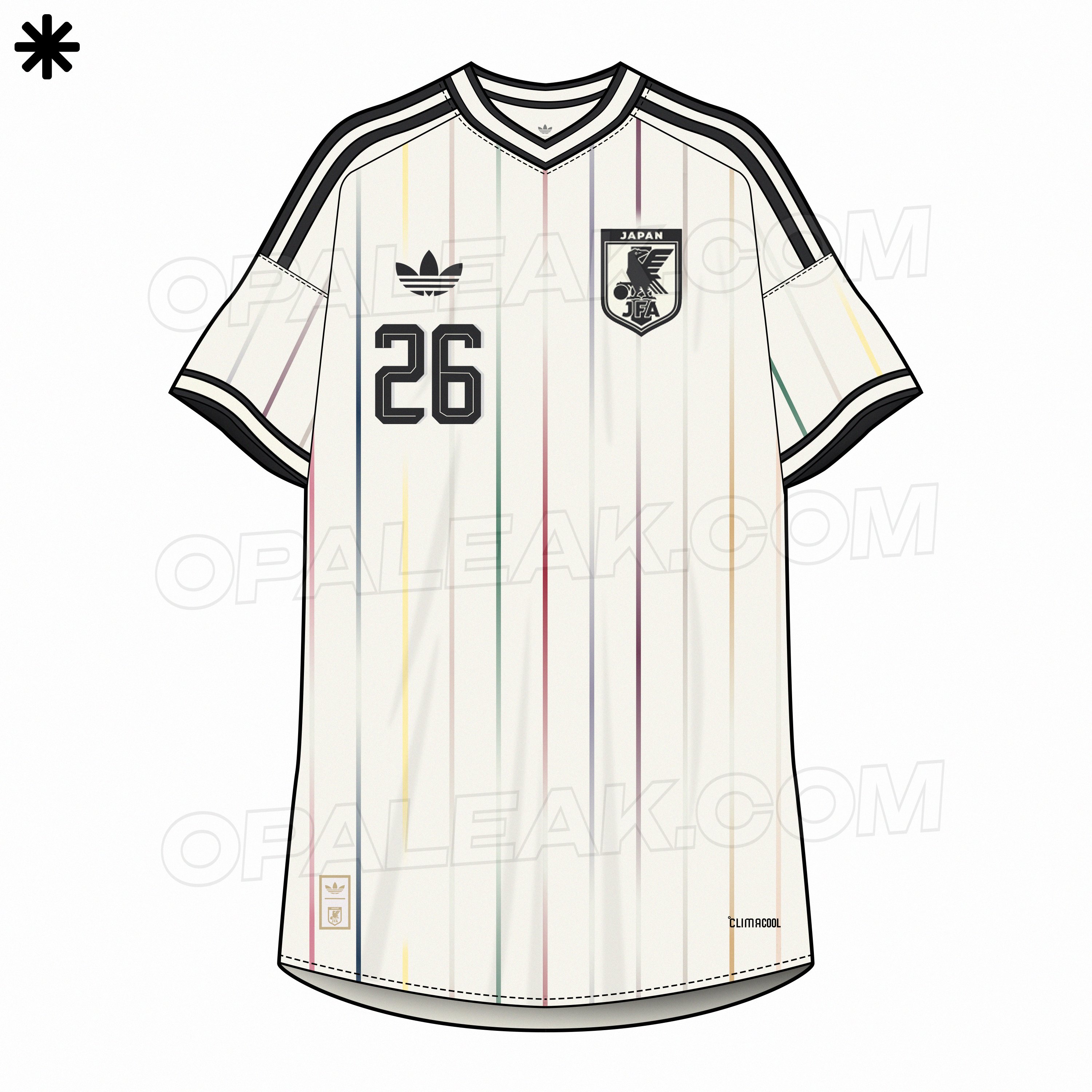 Japan WK 2026 uitshirt uitgelekt