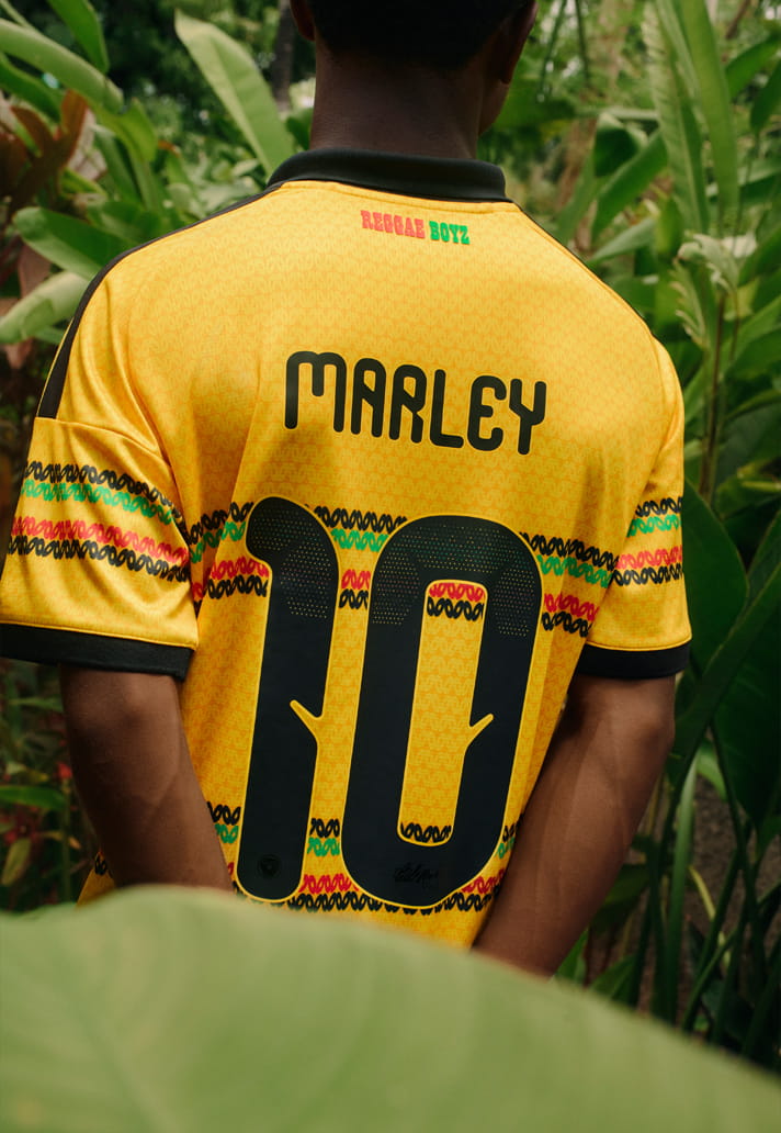 Jamaica voetbalshirts 2026-2027 ode aan Bob Marley