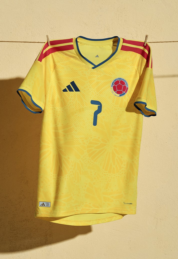 Colombia WK 2026 thuisshirt geïnspireerd door magisch realisme