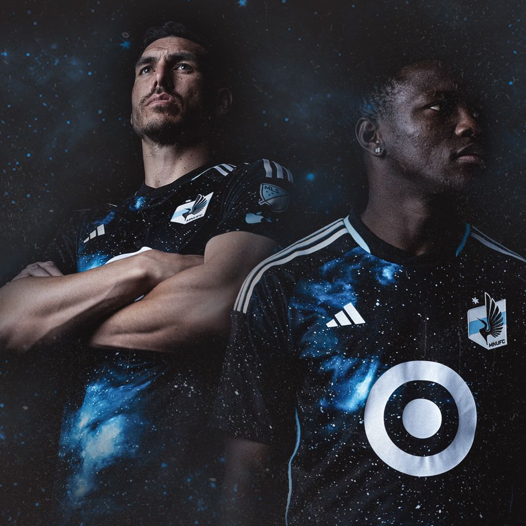 Minnesota United thuisshirt 2024-2025 bevat Noorderlicht effect