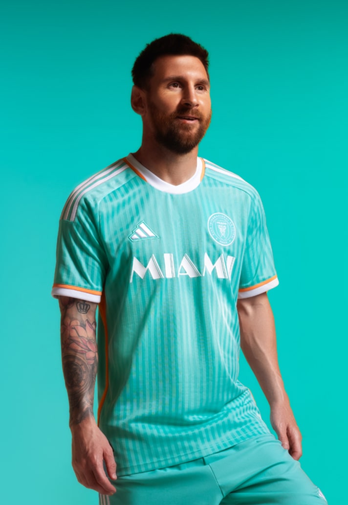 Inter Miami 3e shirt 2024-2025 geïnspireerd door het Miami van jaren '80!