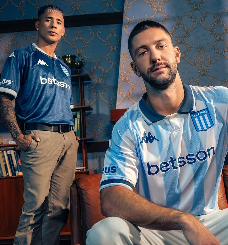 Dit zijn de Racing Club de Avellaneda voetbalshirts 2025