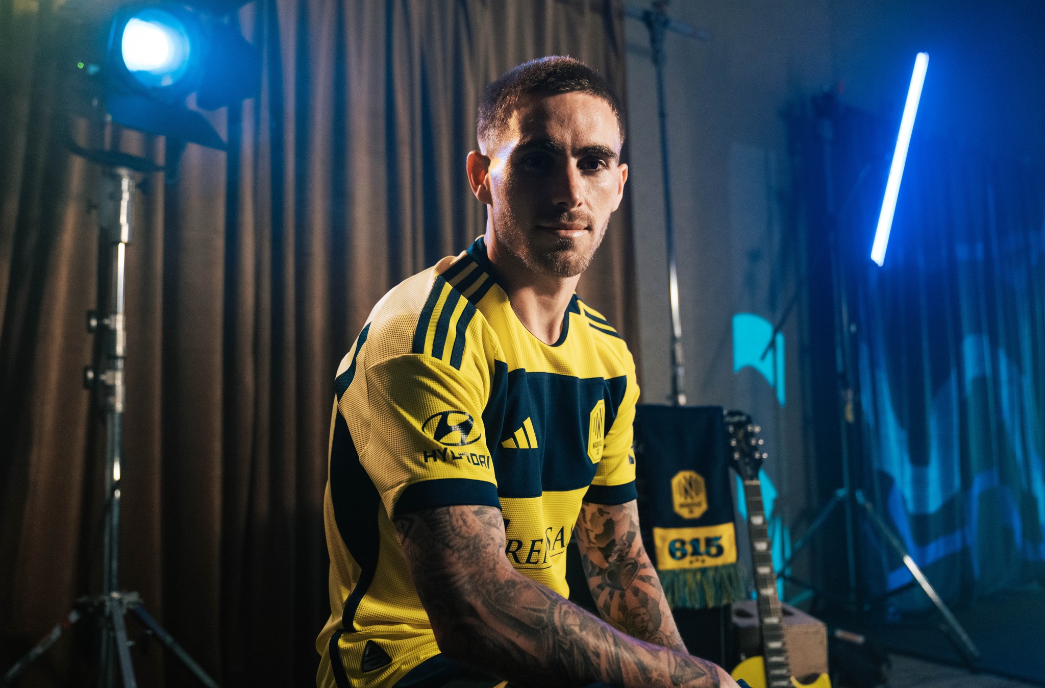 Nasvhille SC thuisshirt 2024-2025 heet 615 Kit! 