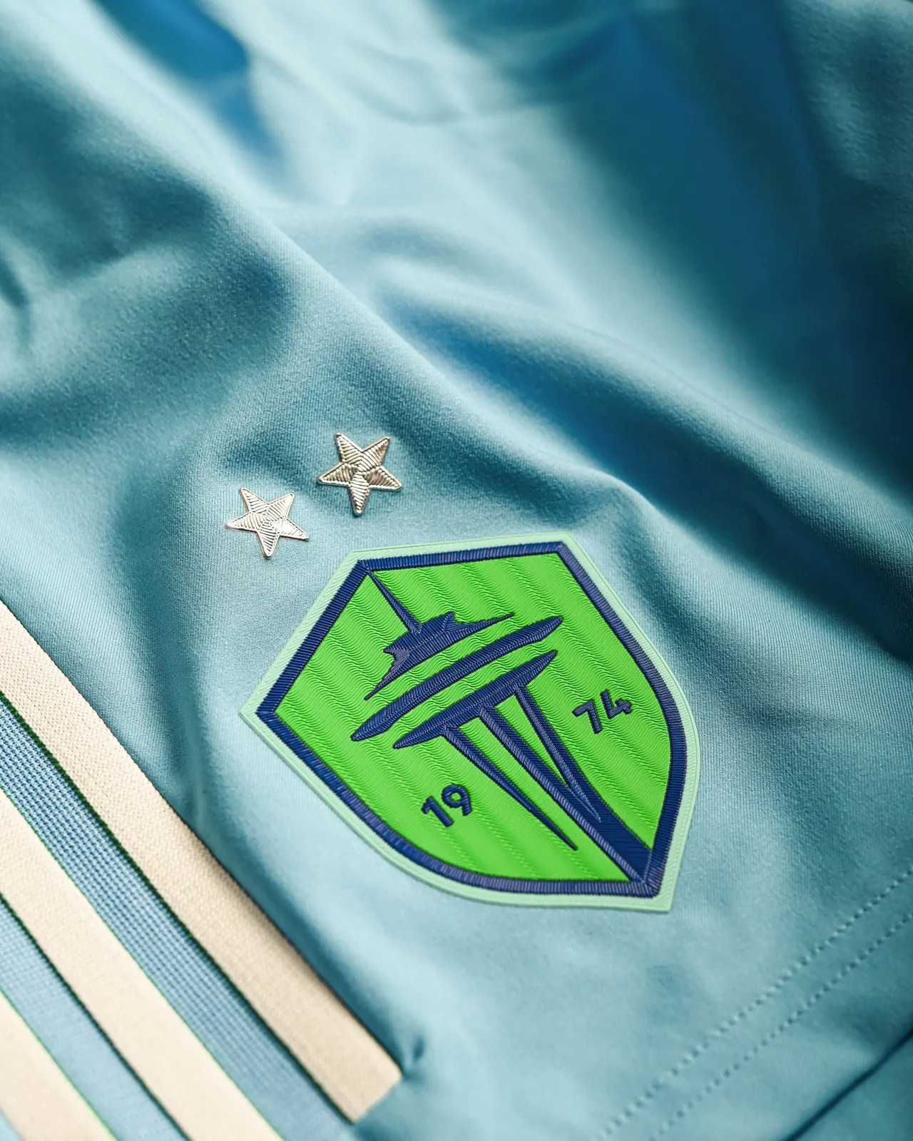 Seattle Sounders thuisshirt 2024-2025 ode aan 50 jarig bestaan