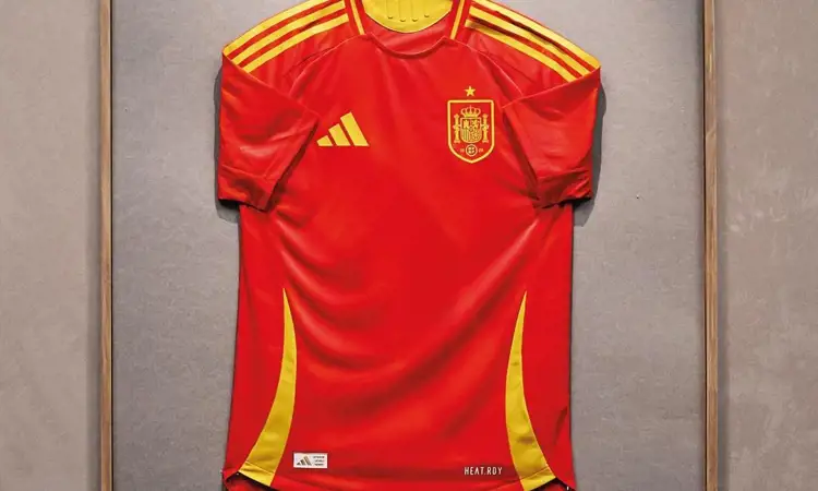 Spanje Euro 2024 voetbalshirt geïnspireerd door Spaanse kust