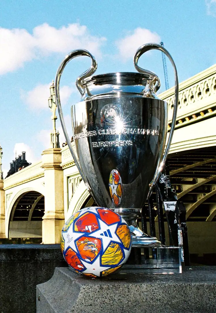 adidas Champions League 2024 finale wedstrijdbal weerspiegelt leeuwengevecht!