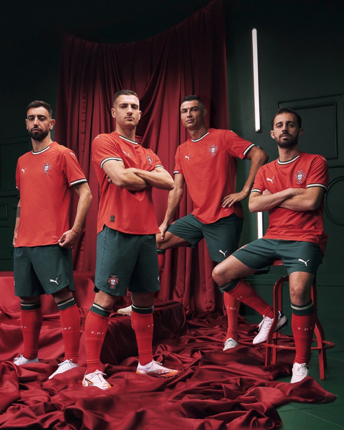 Portugal thuisshirt 2025-2026 geïnspireerd door Quinas! 
