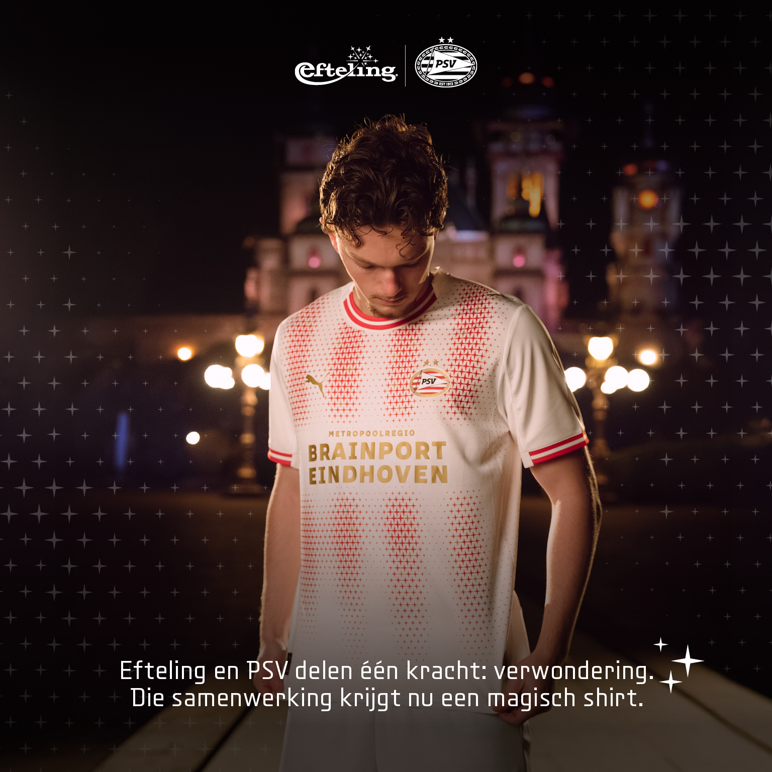 PSV speelt in Efteling voetbalshirt tegen NEC Nijmegen