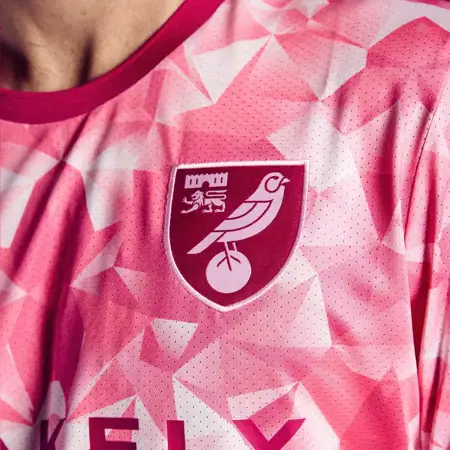 Joma presenteert de Norwich City voetbalshirts 2025-2026