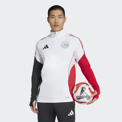 Ajax training sweater 2025-2026 Wit/Rood/Zwart