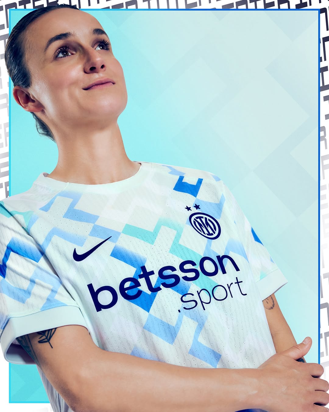 Inter Milan uitshirt 2025-2026 geïnspireerd door kernwaarden en mode!