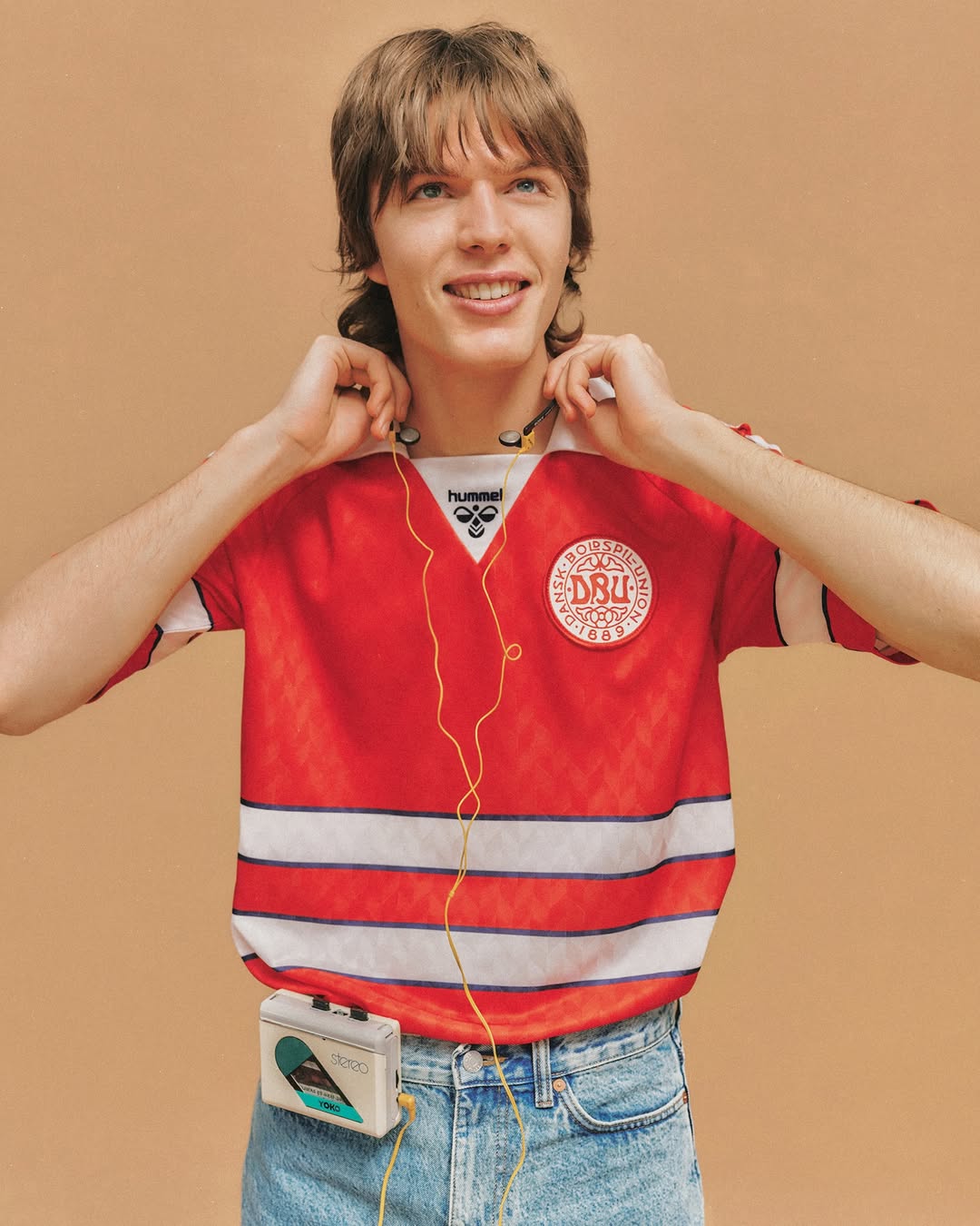 Hummel lanceert remake Denemarken voetbalshirt 1988