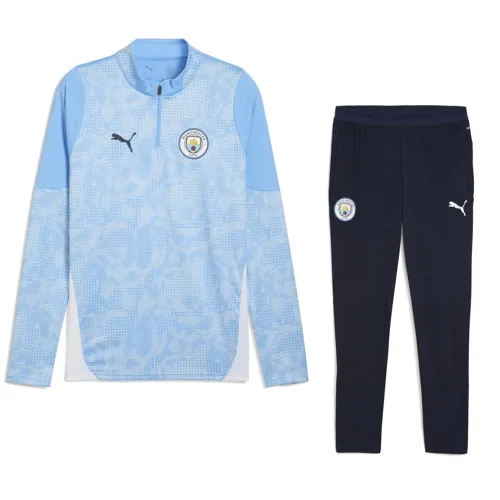 Manchester City Trainingspak 2025-2026 - Lichtblauw/Navy
