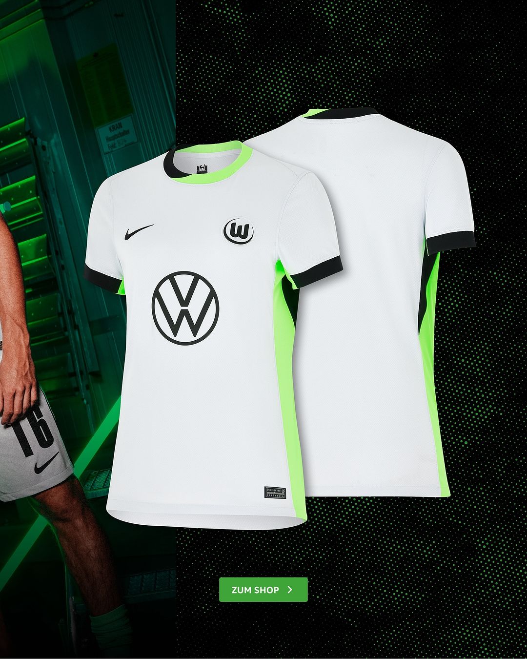 VFL Wolfsburg voetbalshirts 2024-2025 bevatten gradiënt effect