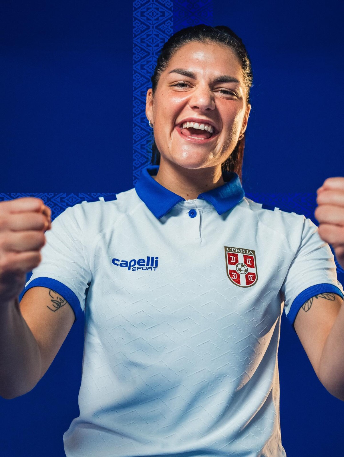 Dit zijn de Servië voetbalshirts 2025-2026 van Capelli Sport