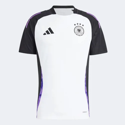 Duitsland dames trainingsshirt 2024-2025 - Wit/Zwart/Paars