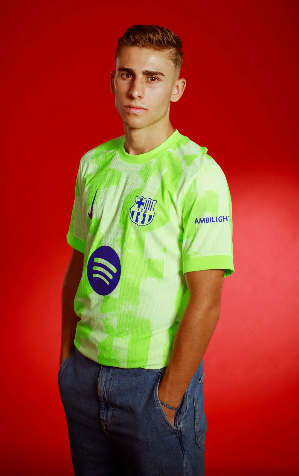 FC Barcelona 3e shirt 2024-2025 fel groen met vrouwen als inspiratiebron