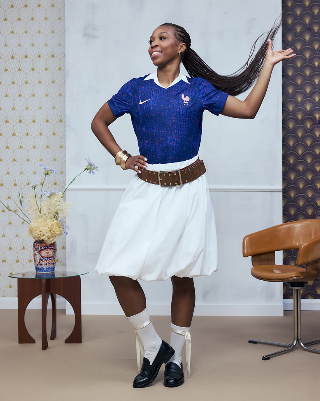 Frankrijk EK 2025 vrouwen voetbalshirts eren het Franse design