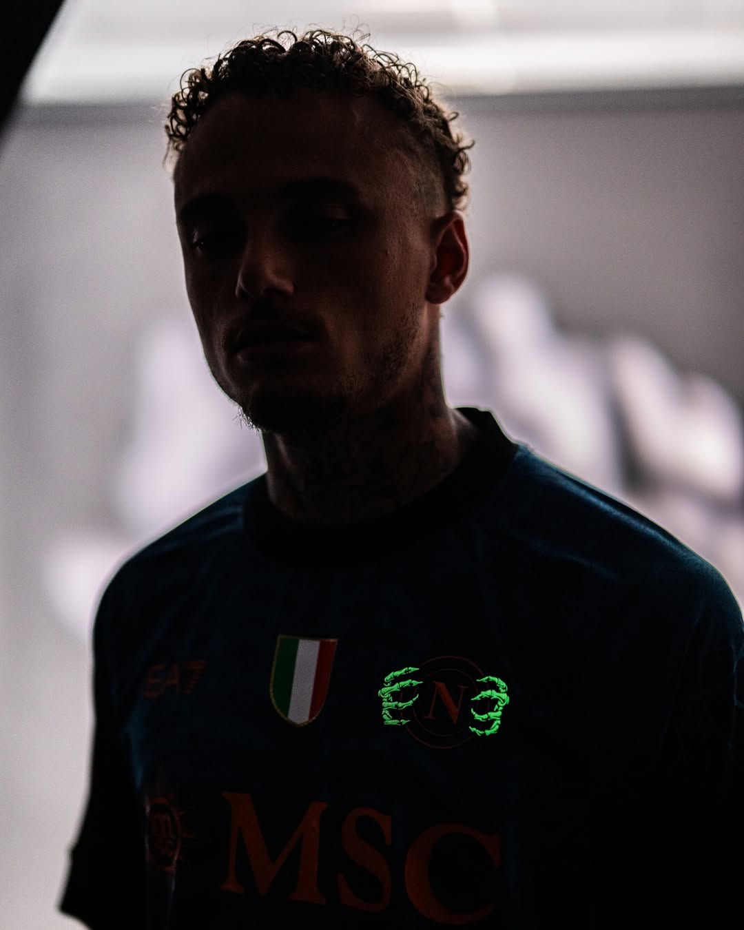 SSC Napoli Halloween shirt 2025-2026 bevat afbeelding doodskop! 