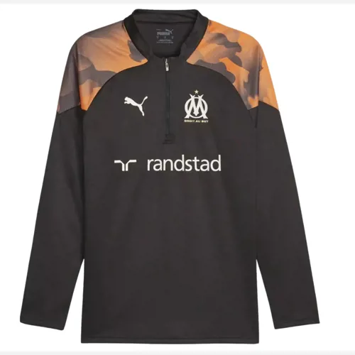 Olympique Marseille training sweater 2023-2024 - Zwart