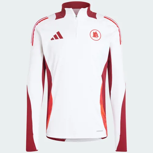 AS Roma training sweater 2024-2025 - Wit/Bordeaux/Oranje