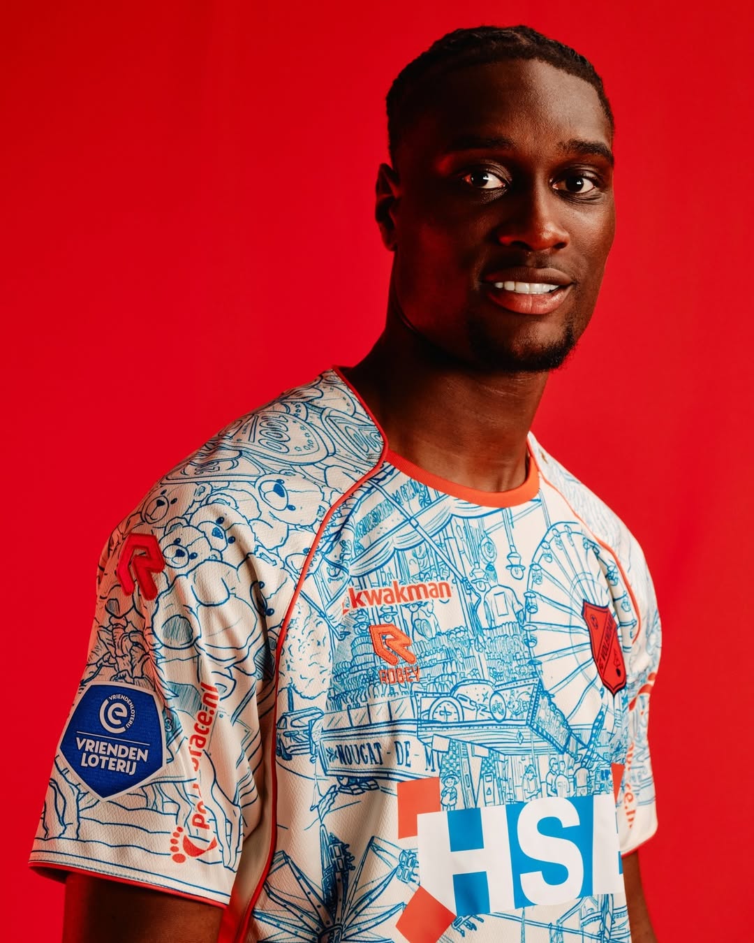 FC Volendam voetbalshirts 2025-2026 geïnspireerd door retro shirt, de bouw en Kermis