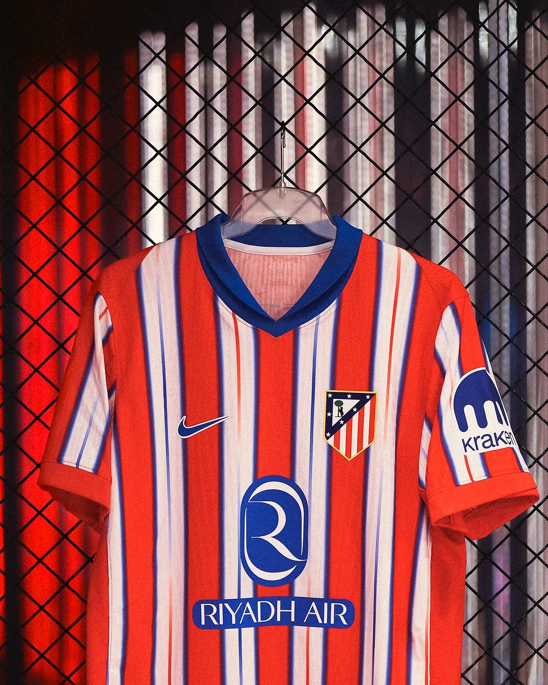 Atlético Madrid thuisshirt 2024-2025 geïnspireerd door shirt 1995-1996
