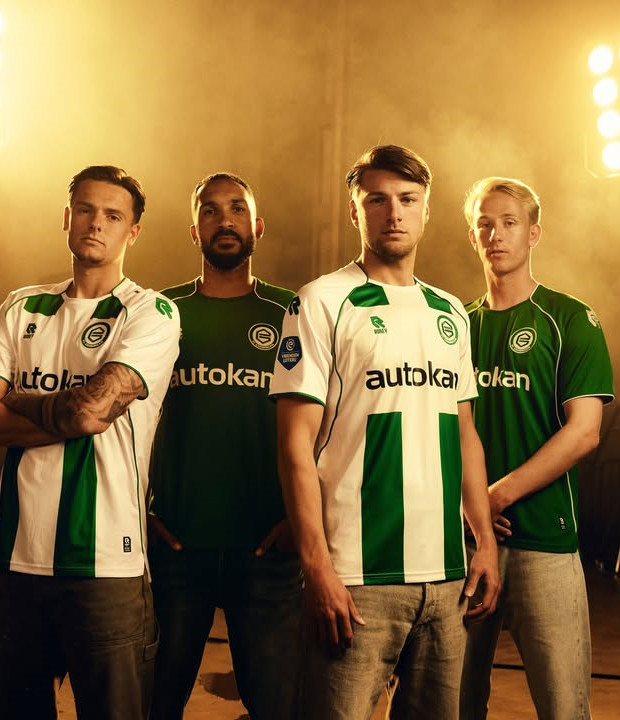 FC Groningen voetbalshirts 2025-2026 geïnspireerd door Oosterpark
