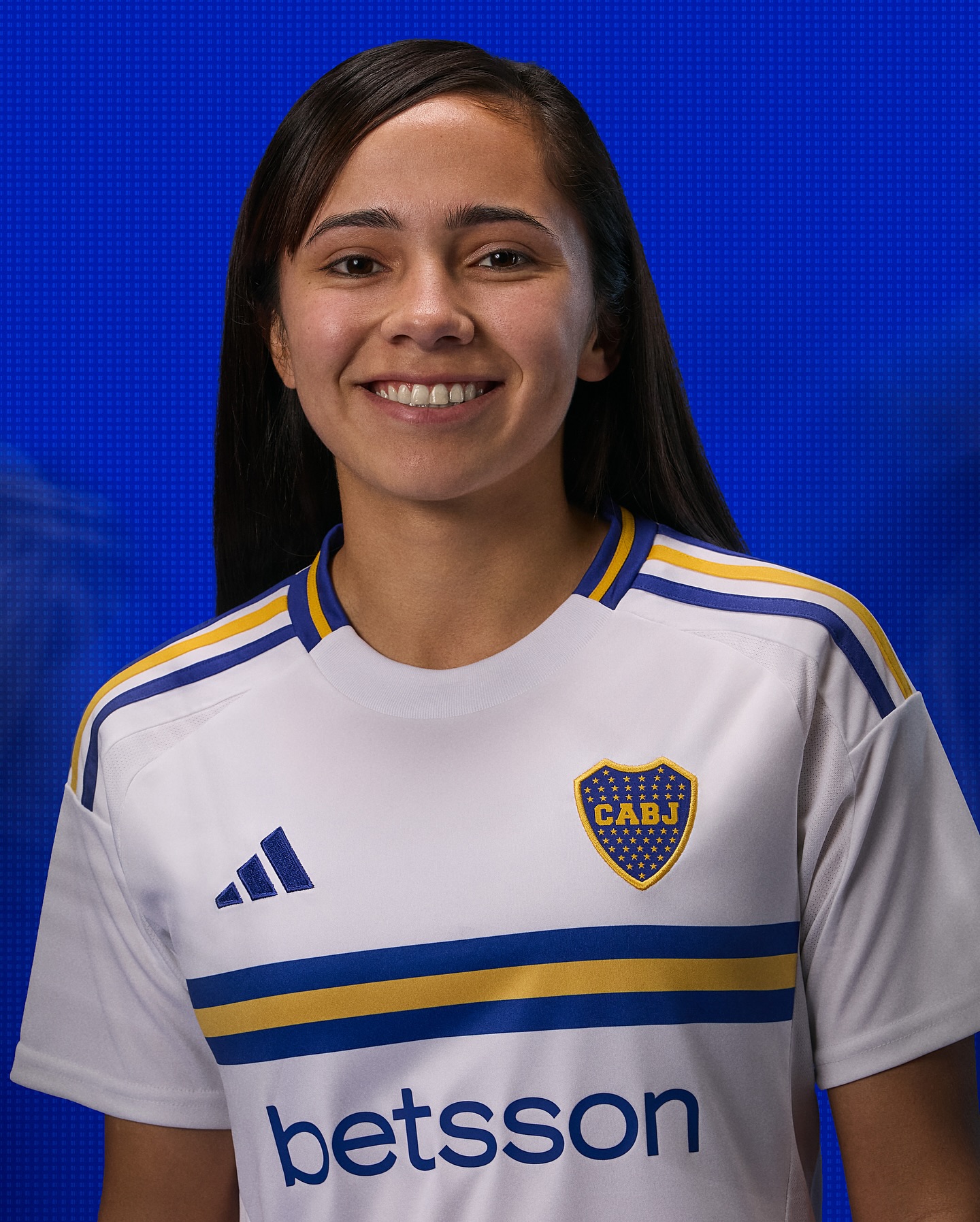 Boca Juniors uitshirt 2024-2025 wit met details in clubkleuren