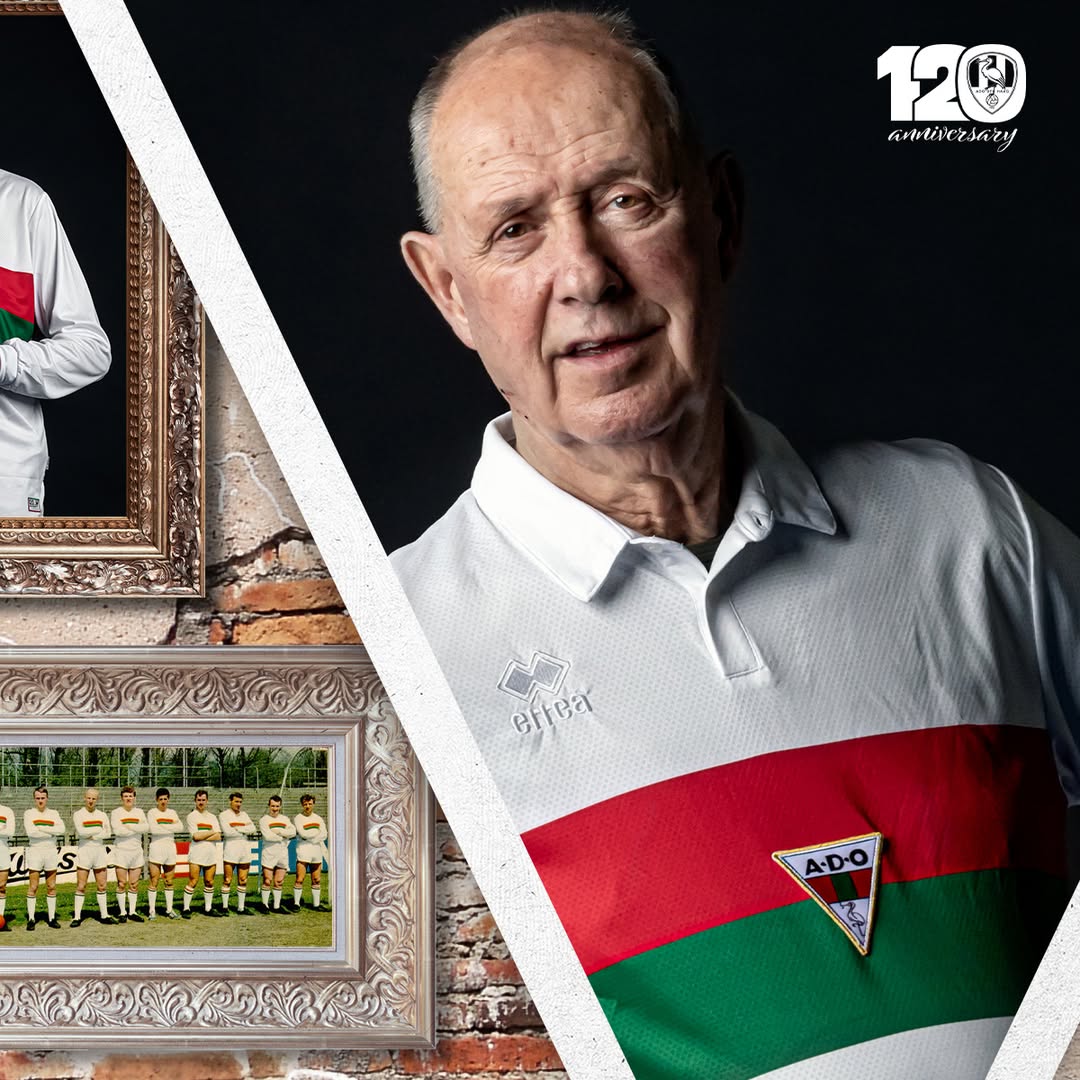 ADO Den Haag lanceert voetbalshirt ter ere van 120 jarig bestaan