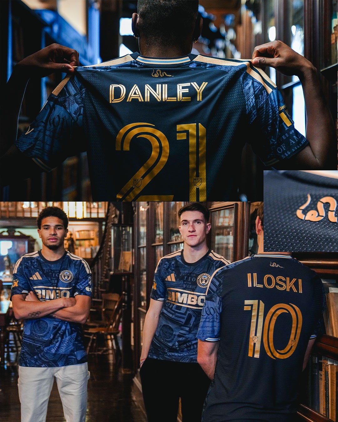Philadelphia Union thuisshirt 2026-2027 viert 250 jaar Verenigde Staten