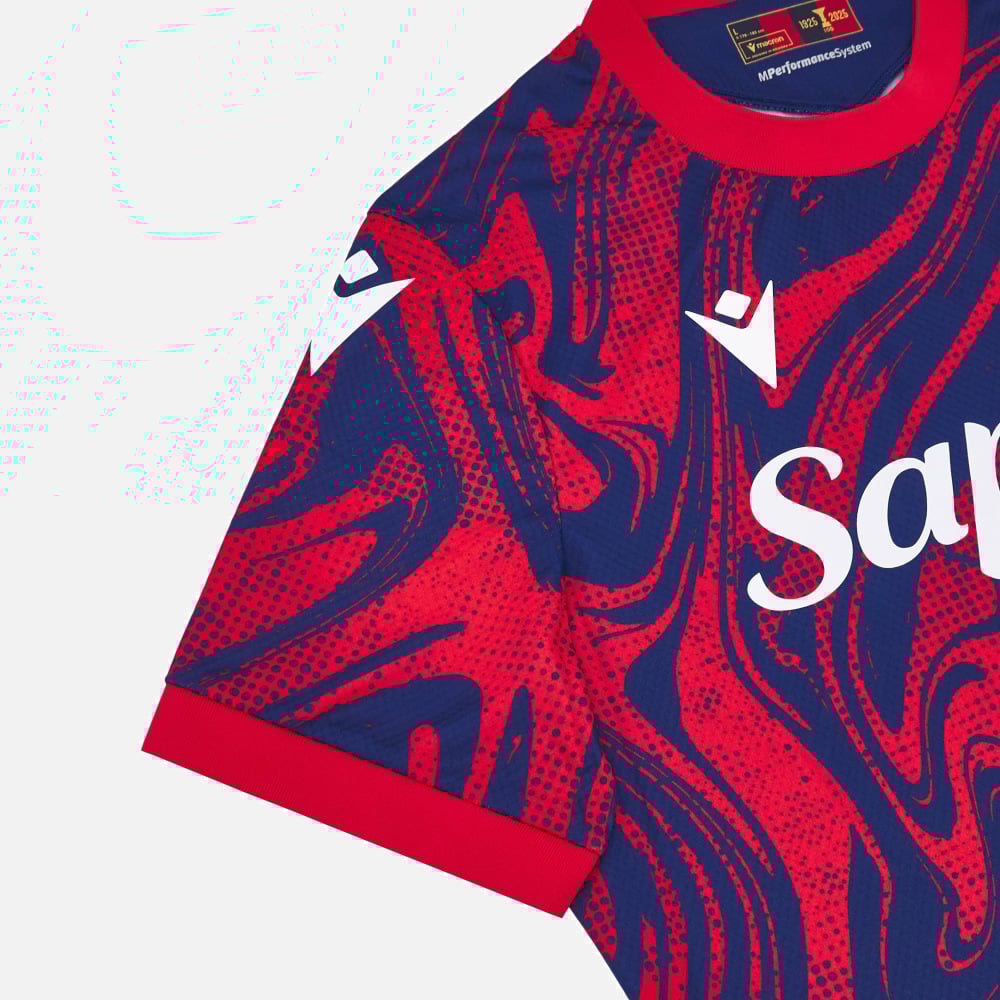 Bologna FC 3e shirt 2024-2025 geïnspireerd door moderne kunst