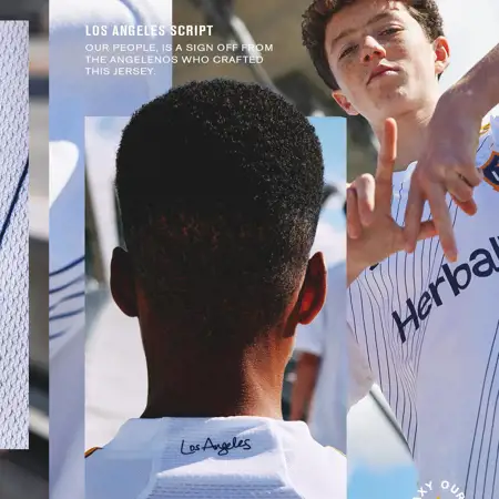 LA Galaxy thuisshirt 2024-2025 bevat futuristische sash