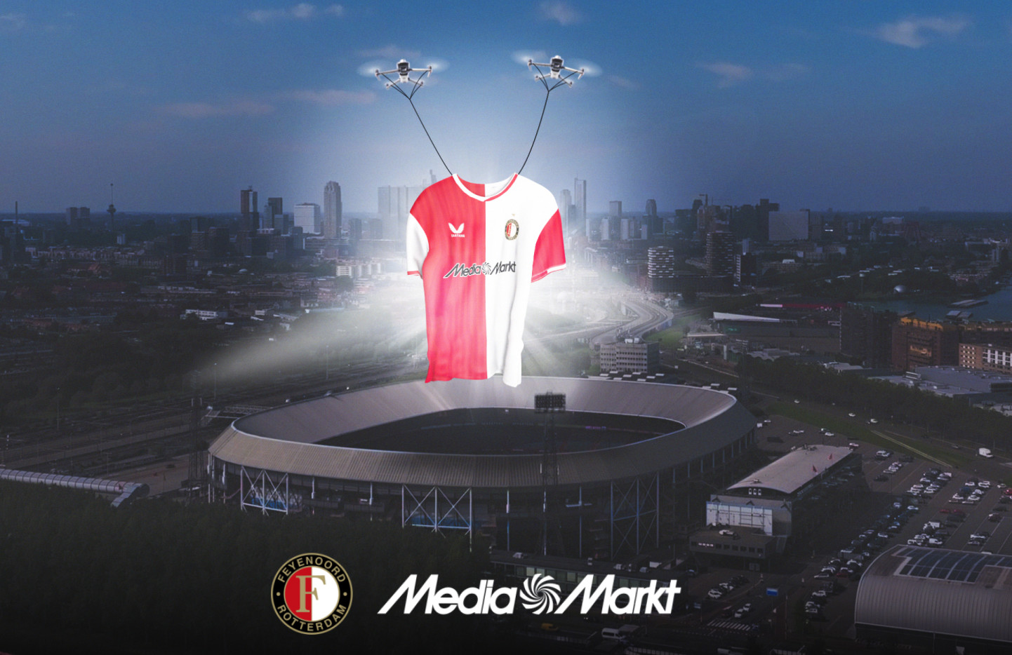 Mediamarkt shirtsponsor Feyenoord vanaf 2024-2025