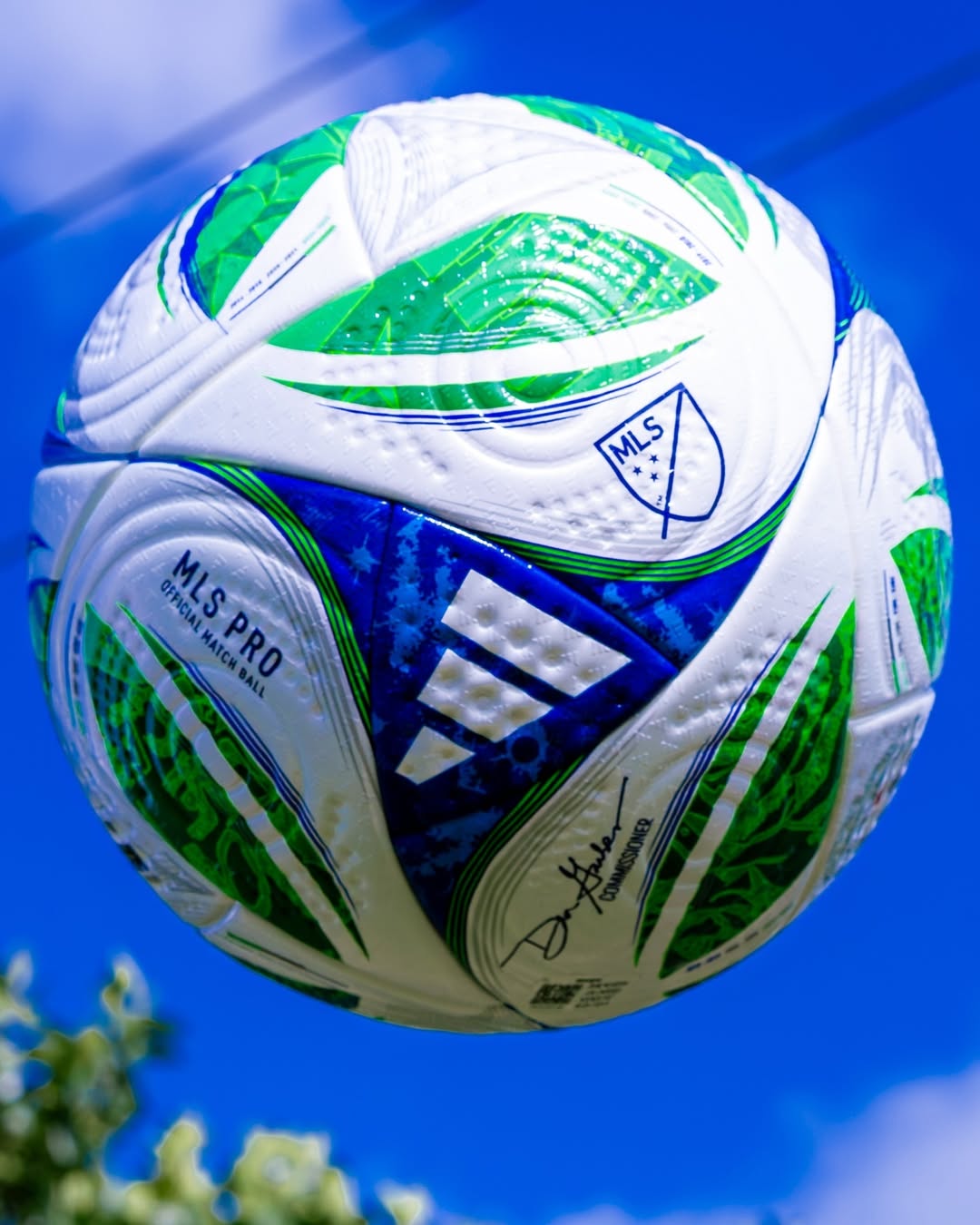 Major League Soccer wedstrijdbal ode aan 30 jarig bestaan MLS