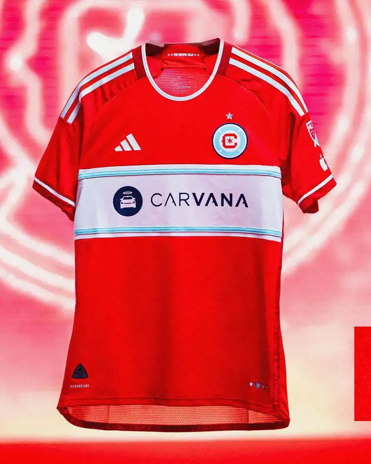 Chicago Fire thuisshirt 2024-2025 | The Men in Red! 