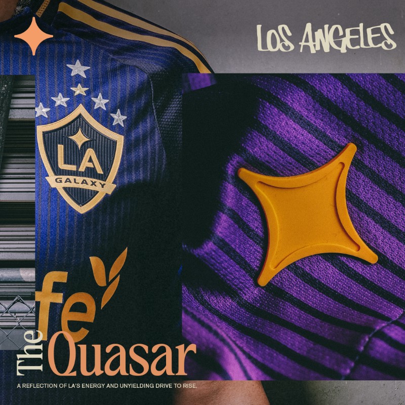 LA Galaxy uitshirt 2025-2026 vangt de schoonheid van zonsopgang in LA