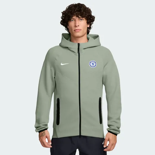 Chelsea tech fleece vest 2025-2026 - Grijsgroen