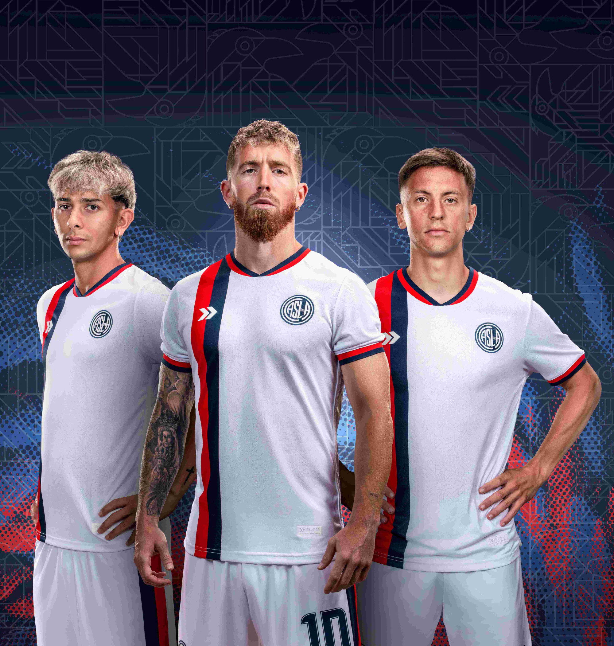 Dit zijn de San Lorenzo voetbalshirts 2025 van Atomik