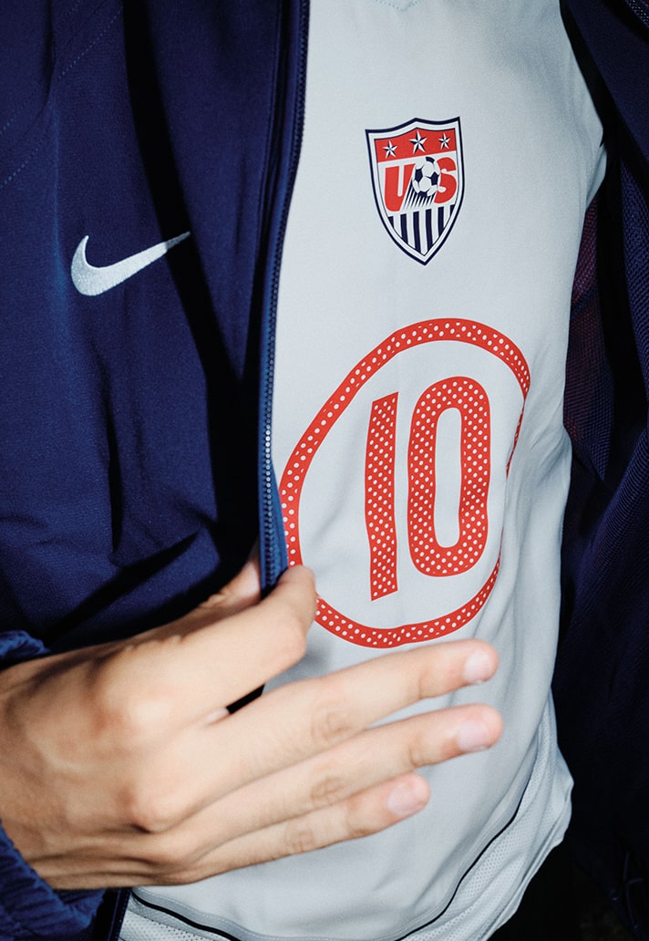 Het Verenigde Staten voetbalshirt van 2004 is terug