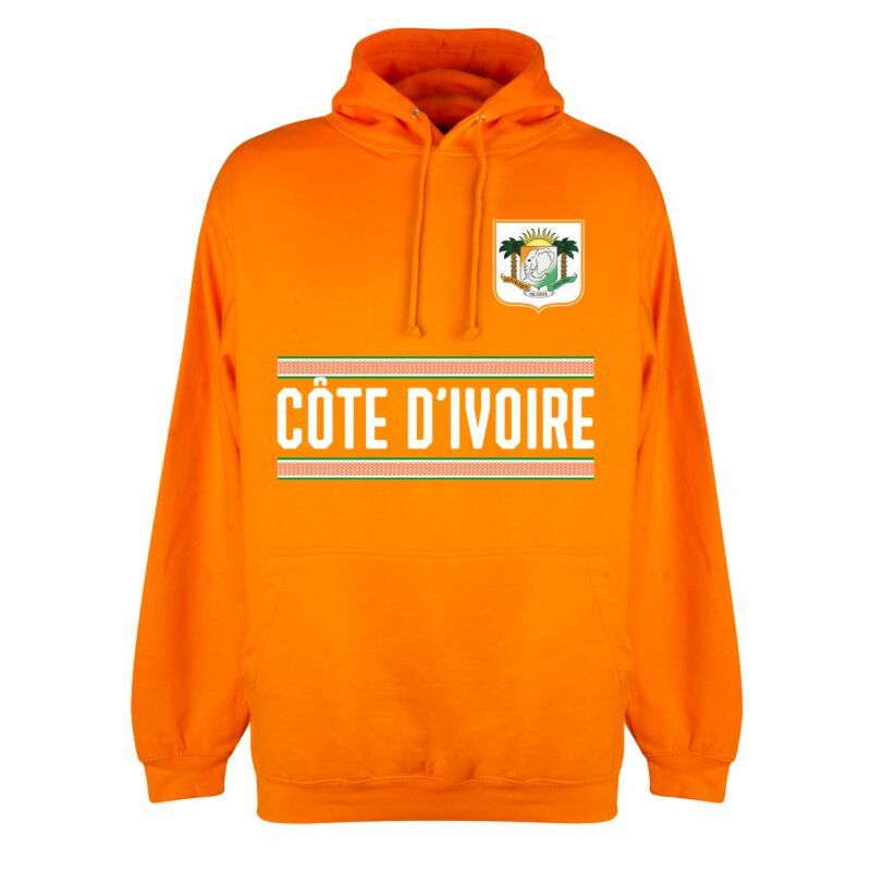 Ivoorkust team hoodie - Oranje
